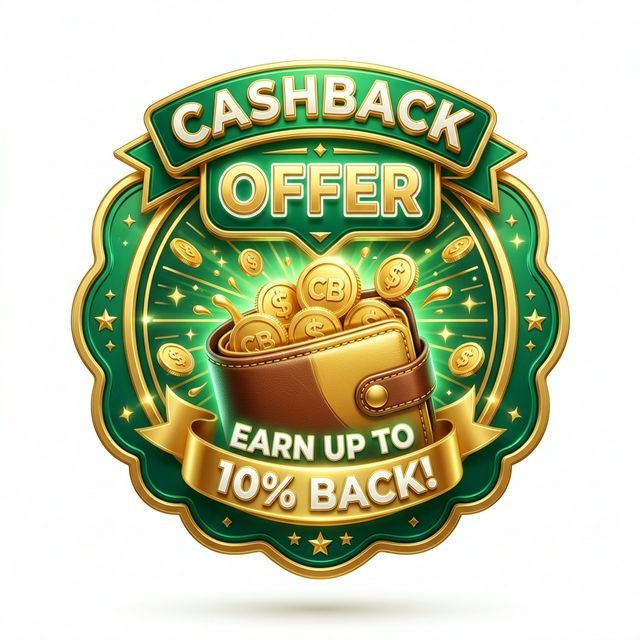 Cashback 10% Off
